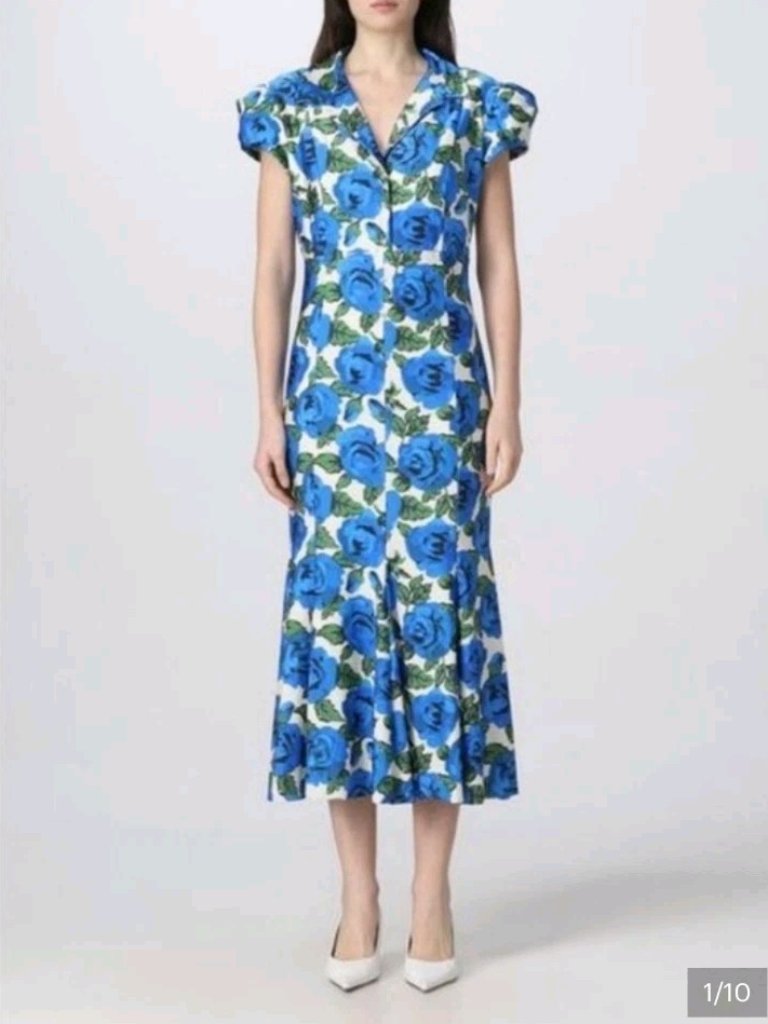 Philosophy Di Lorenzo Serafini Multicolored Dress
